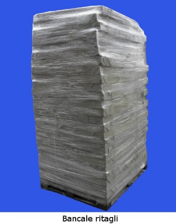 Bancale ritagli lana minerale Bancale ritagli lana minerale